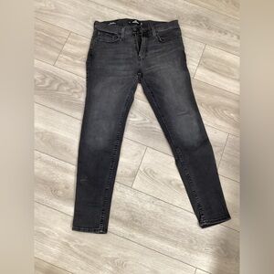 Hollister Super Skinny Advanced Stretch Distressed Black Jeans MEN'S SIZE 31x30